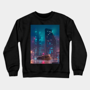 Neon Downpour Crewneck Sweatshirt